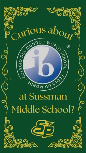 📣 IB Registration is OPEN! Sussman Middle School’s International Baccalaureate (IB) Program offers a rigorous, globally recognized curriculum that builds critical thinking, leadership, and college readiness. The application window for next school year opens TODAY and runs through February 27. Interested in learning more? Join us for our Program Information Night on January 29 at 6 PM in the Sussman Gym. 👉 RSVP: web.dusd.net/sussman-events 📝 Apply for IB: web.dusd.net/ib Links to RSVP and appl