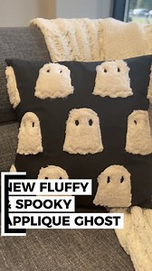 9.2K views · 108 reactions | Spooky stitches made easy ✨ These applique ghosts are quick to stitch and bring cozy Halloween charm to your décor. Start Shopping: https://emblibrary.com/products/fluffy-and-spooky-ghost-applique #machineembroidery #embroiderydesign #applique #halloweencrafts #diypillow #craftideas | Embroidery Library | Facebook