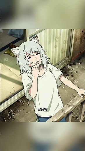 This chain-smoking cat is absolutely hilarious😂#anime