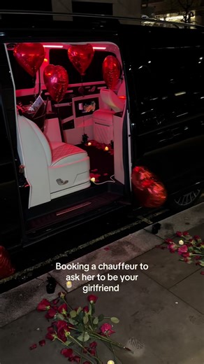 “Will you be my girlfriend?” Packages with DXG 🎩 https://www.dxgprive.com #chauffeur #travel #luxury #femaledriver #maybach