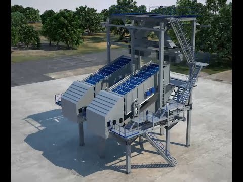 Sand-Gravel Aggregate Line Upgrade: Modular Steel Structure (10+ Years Reusable)