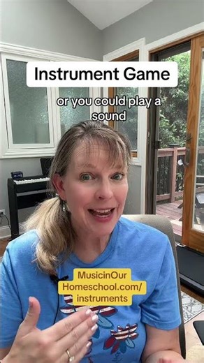 Instrument Family sorting game to play with your kids to learn more about instrument families.