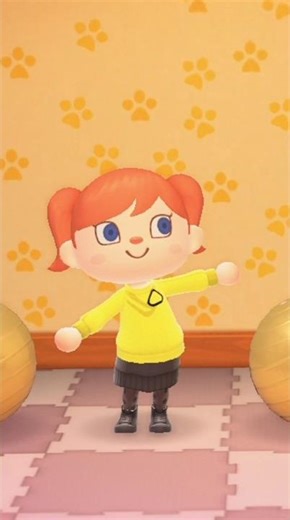Emma wiggle in animal crossing new horizons #thewiggles