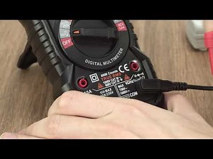 How to Measure AC Voltage with KAIWEETS HT118A Multimeter?
