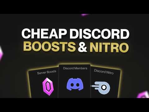 Cheap Discord Server Boosts 2026 | Instant Delivery