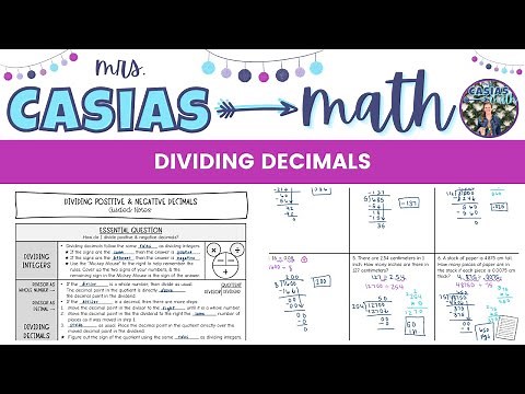 Dividing Decimals | 7th Grade Math Lesson