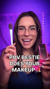 ASMR Bestie Does your Makeup 💄 #asmr #asmrrelax #asmrsounds #asmrvideo #makeuptutorial #makeuplooks #bestie | Celaine's Asmr