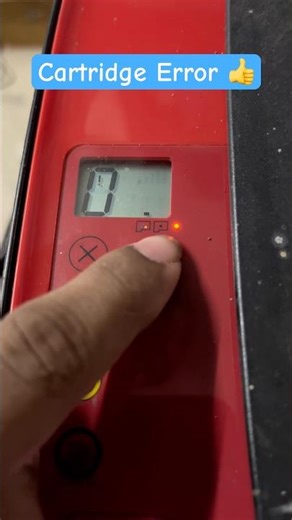 Hp Ink Tank 319 Printer Cartridge Error Problem #shorts #hpprinter #shorts #shortsfeed