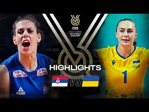 🇷🇸 SRB vs. 🇺🇦 UKR - Highlights | Women's OQT 2023