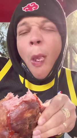 The Only Way to Eat a Turkey Leg