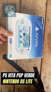 PSVITA PSP VERDE E NINTENDO DS LITE #feiradorolo #playstation #psp #psvita #nintendods