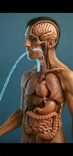 What happens while you drink Biscuits vs Coconut water inside your body? #foryou #short #rells | Human Body 45667