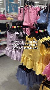 Let's hear it for the sets 😍👏 Shop our NEW Toddler Girls Texture Sets online & in-store now #BestandLess #BLKids Shop: https://shorturl.at/7Tolj | Best&Less