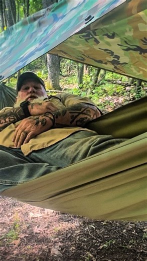 7.2K views · 556 reactions | Vintage Gear has always intrigued me. Working on an adaptable UL scout kit with this M1966 Jungle Hammock. #woodsman #outdoor #surplus #vintage #forestlife #davecanterbury | David Canterbury | Facebook