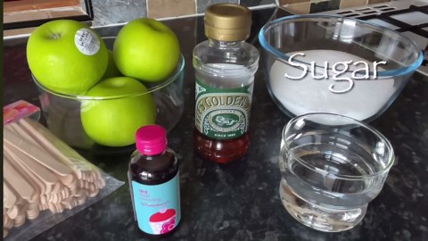 Halloween Candy Apples | Easy recipe :) Toffee Apples