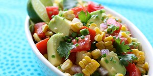 Florida Sweet Corn, Tomato and Avocado Salsa
