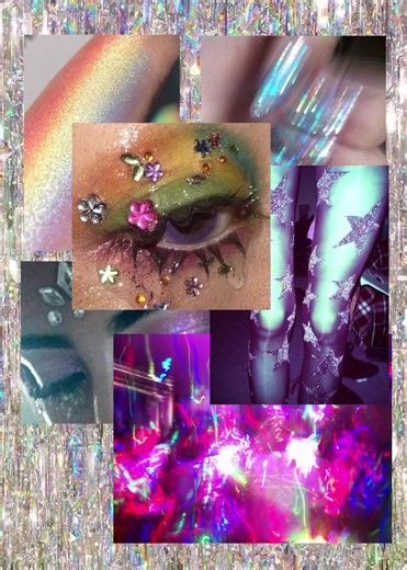 Creative Glitter Makeup Ideas for Mood Boards
