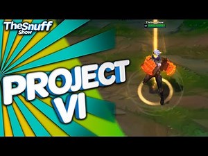 ПРОЕКТ Вай Обзор скина - PROJECT Vi Skin - League Of Legends