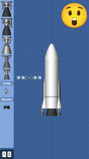 ROCKET MAKING 🚀😲 Build & Test Launch | Spaceflight Simulator #shorts #sfs #gaming