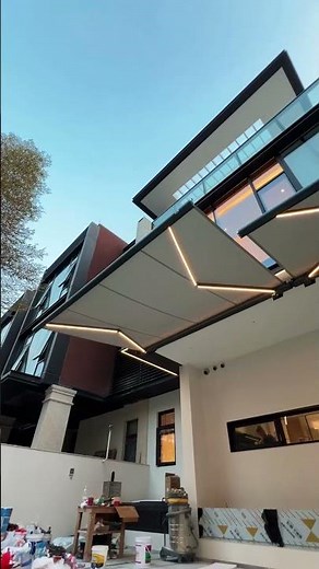 ☀️Too Much Sun on Your Patio?Install a Retractable Awning Instant Shade #awning #awnings #factory