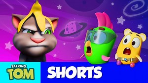 212K views · 5.2K reactions | An epic space battle… Climbing a jungle temple... Being chased by a dragon?! Are all these adventures for real, or is someone just having a really wild daydream? Watch the cartoon and find out! #TalkingTomShorts #TalkingTomandFriends #adventure | Talking Tom | Facebook
