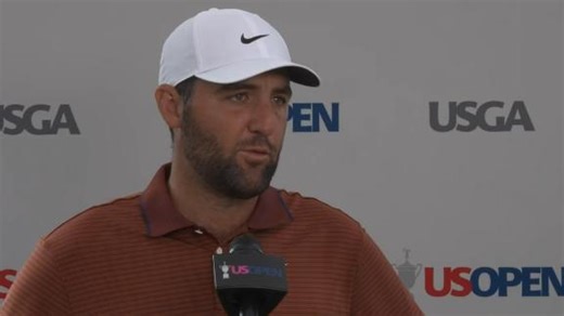Scheffler describes battle with swing over first 3 days at U.S. Open