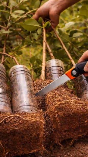 Separate Young Plants After Cutting Propagation 🌱 Root Check Guide #farminglife #farming