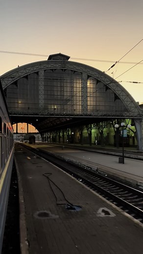 Exploring Modern Train Stations: A Train's Perspective