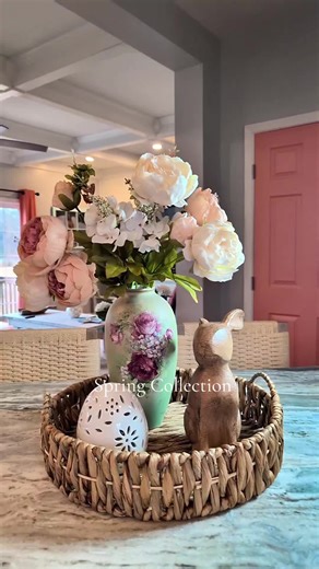 This artificial peony bouquet looks so real and adds the prettiest romantic touch to any space 🌸 Perfect for entry tables, coffee tables, or spring refresh styling without the upkeep. #PeonyBouquet #HomeDecorFinds #SpringRefresh #FloralDecor