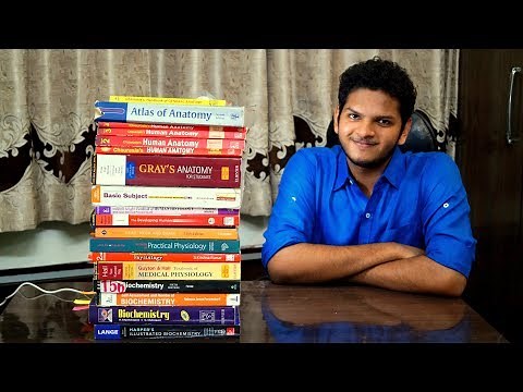 Books To Read In 1st Year MBBS - My Library - Anuj Pachhel