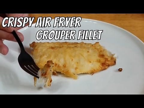 Homemade Instant Pot Air Fryer Crispy Grouper Fillet