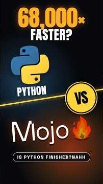 Python vs Mojo: 17 Minutes vs 0.03 Seconds #ai #pythonprogramming