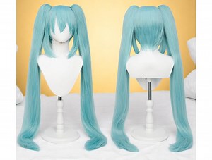 Miku Cosplay Wig, Hatsune Anime Cosplay Hair, Anime Cosplay Hair, Miku Cosplay Wig for Women - Etsy