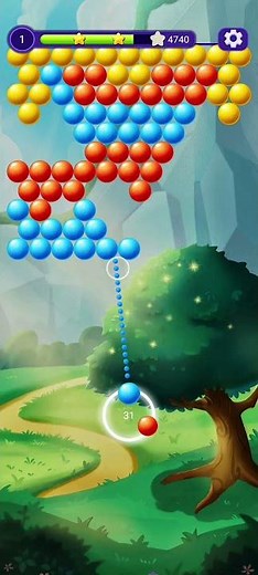 Bubble Shooter Gameplay 🔥 Satisfying Bubble Pop