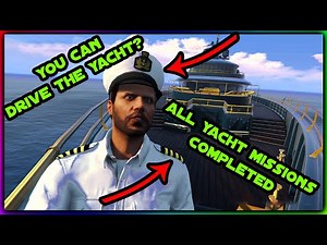 GTA 5 What Happens When You Complete ALL The Yacht Missions? Can You FINALLY Drive the SUPER YACHT?