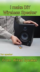 147K views · 1.5K reactions | How to make DIY Wireless Speaker from Wired Speaker #short #hacks #trick #reels #reels #reelsinstagram #education #electronics #electrical #experiment #engineering #diy #circuit #technology #science #creative #student #learning #arduino #project #fb #facebookwatch #science #electronics #diyprojects #diy #circuit #electronicsprojects #viral #fbpostviral | Om Prineur | Facebook