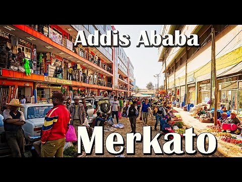 መርካቶ Walking tour (35) Largest Open-air Market in Africa (Merkato) Addis Ababa, Ethiopia
