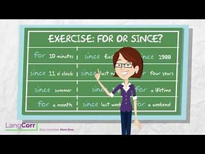 Prepositions 6: For/Since
