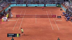 MATCH POINT: Carlos Alcaraz wins in 2024 Madrid return, defeats Alexander Shevchenko