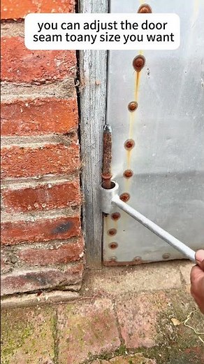 Effortless door hinge repair with gap adjustment tool - up to 25mm