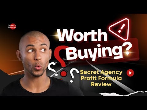 "Secret Agency Profit Formula REVIEW 🚨 Scam or Real $300/Day Strategy?"