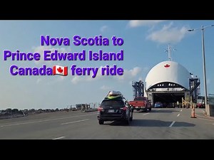 Prince Edward Island to Nova Scotia Canada ferry. Maritime#share#subscribe#asmr#travel #ferry#ocean