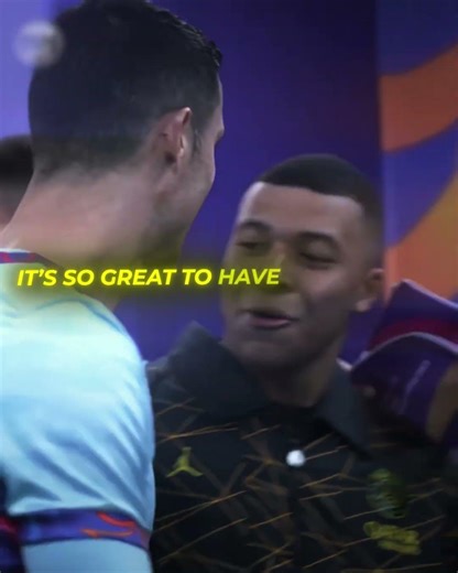 Mbappe & Ronaldo Friendship ❤️‍🩹