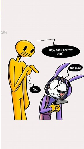 Pomni Stole Jax's Costume!😳🔥The Amazing Digital Circus Comic Dub