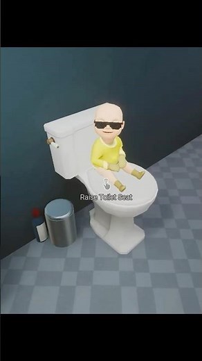 Baby doing Toilet😂The Baby In Yellow Horror Game