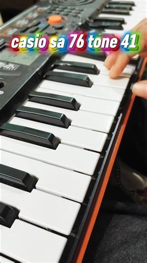 Happy Birthday Piano Cover 🎹 | Casio SA-76 Keyboard Version#shorts