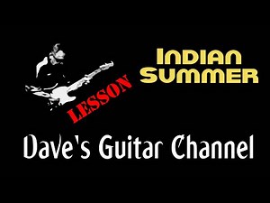 LESSON - Joe Walsh's Indian Summer lesson
