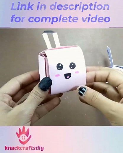 How to Make Paper School Bag - Easy Tutorials - Origami Backpack Back to School Craft Ideas