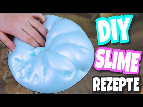 NEU !! Ohne Kleber Schleim mit Schampoo und Salz, Wie macht man Fluffigen Slime nur mit 2 Zutaten
