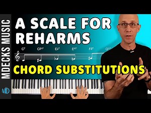 Unleash Your Reharmonization Skills with This One Scale. Jazz Piano Tutorial